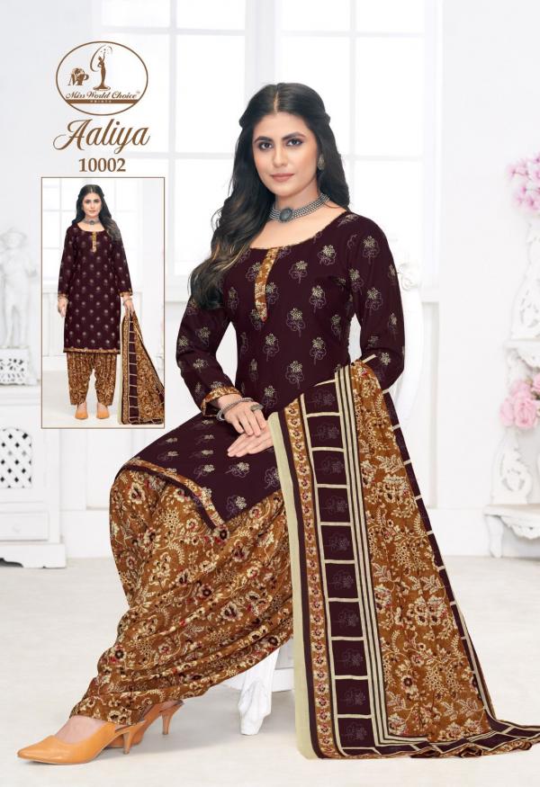 Miss World Aaliya Vol-10 – Dress Material